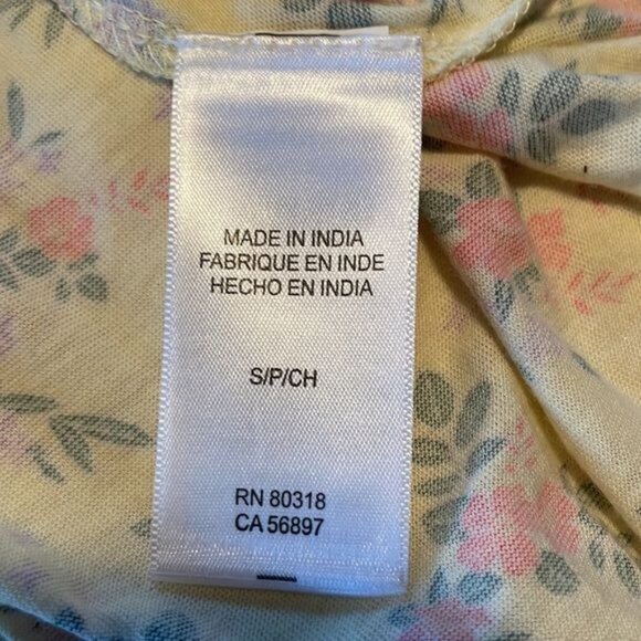 Lucky Brand Floral Button-Down Blouse S/P - Picture 6 of 6